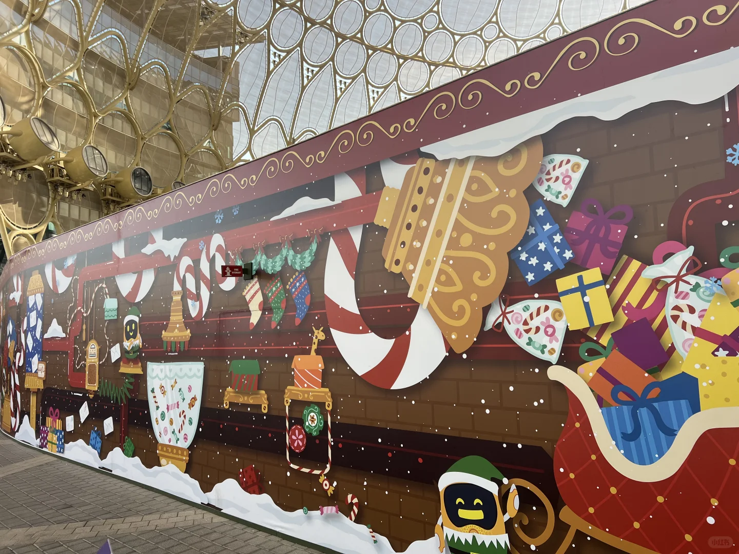 迪拜世博的“冬日城”