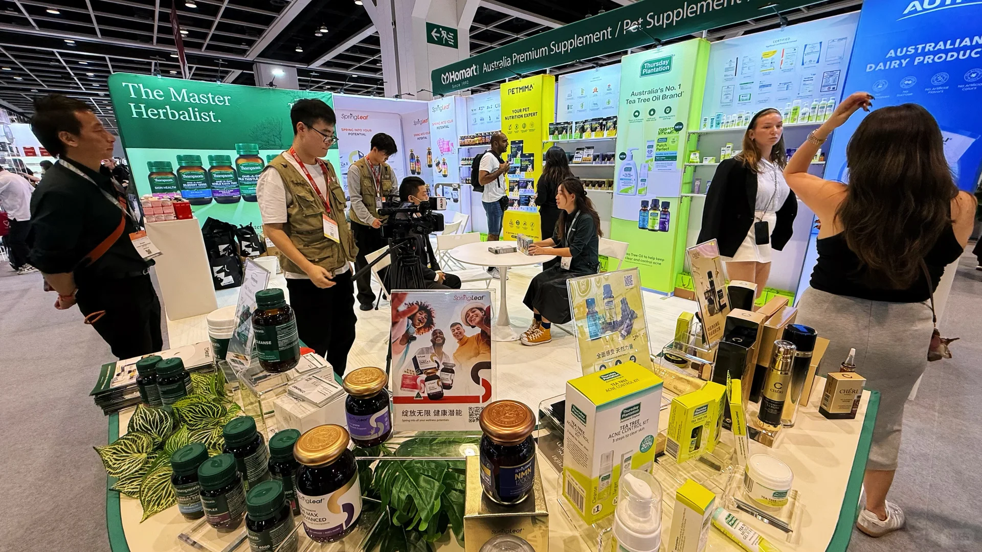 Homart 亮相香港亚太美容展｜现场好热闹！