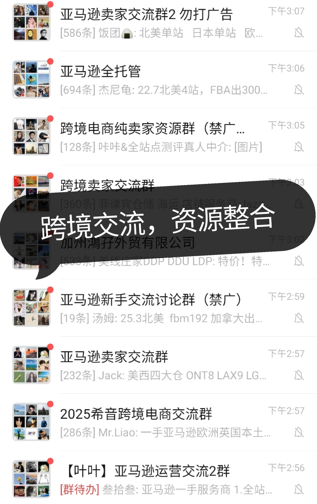 亚马逊电商交流群