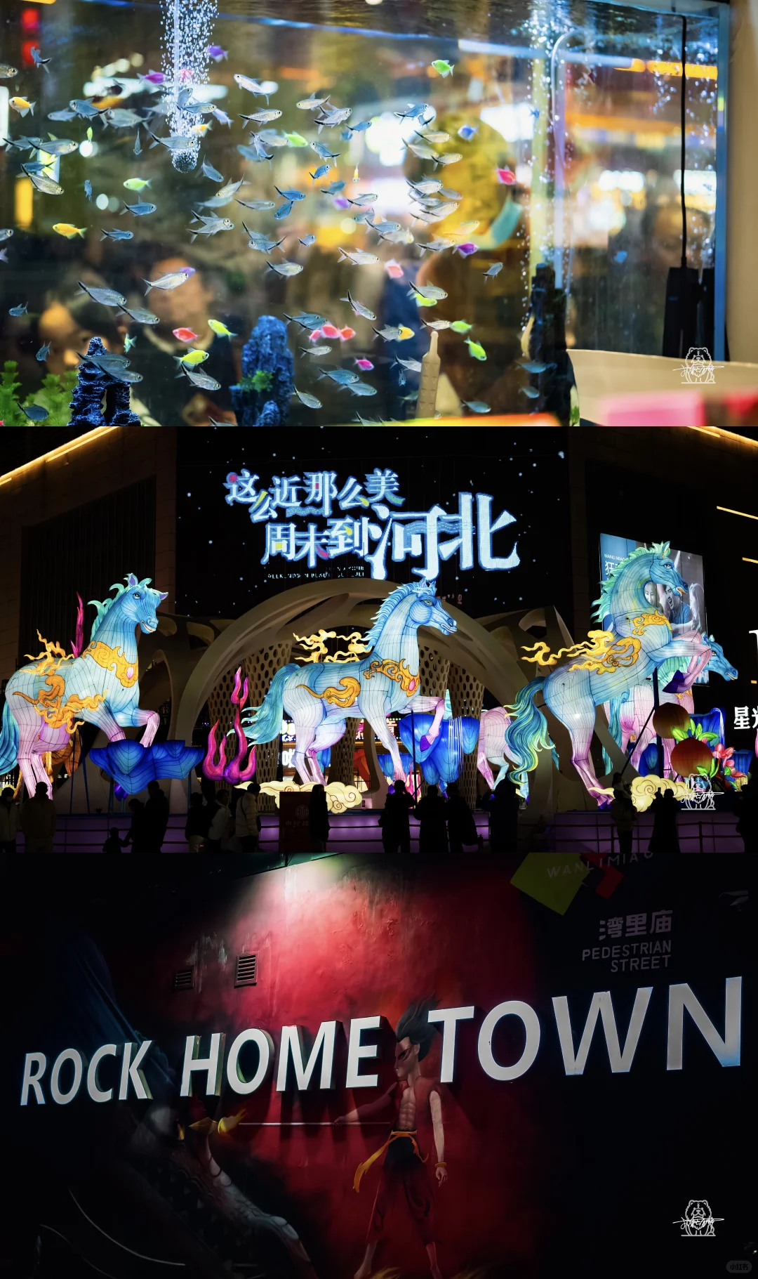 石家庄湾里庙灯会