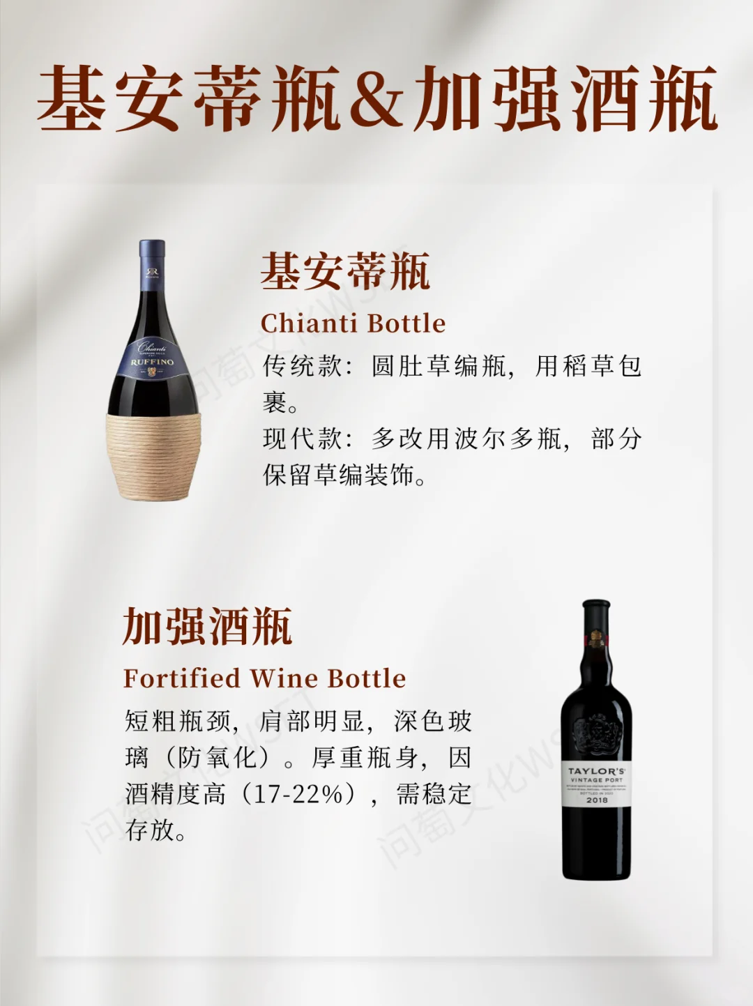 ?8种葡萄酒瓶身，你认识几种？