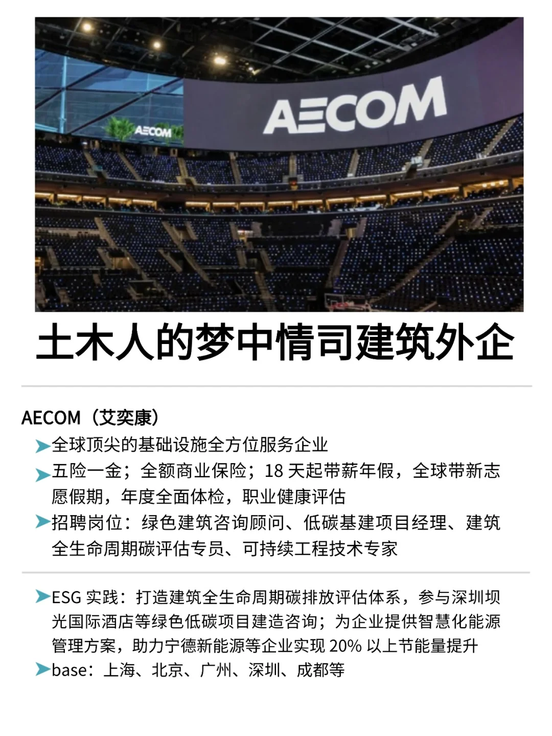 土木人的梦中情司建筑外企