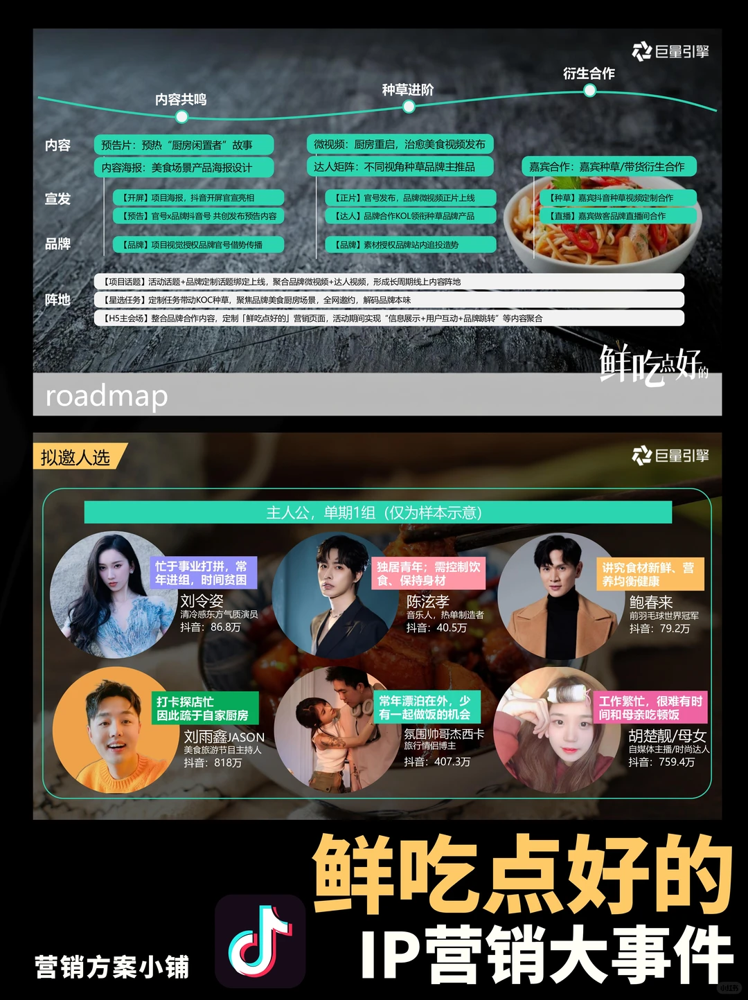 抖音美食行业大事件IP鲜吃点好的招商方案