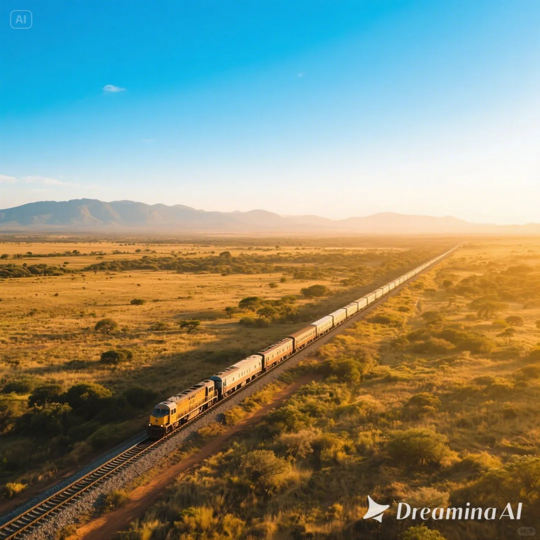 《非洲-坦赞铁路》中国建造的旅行工具