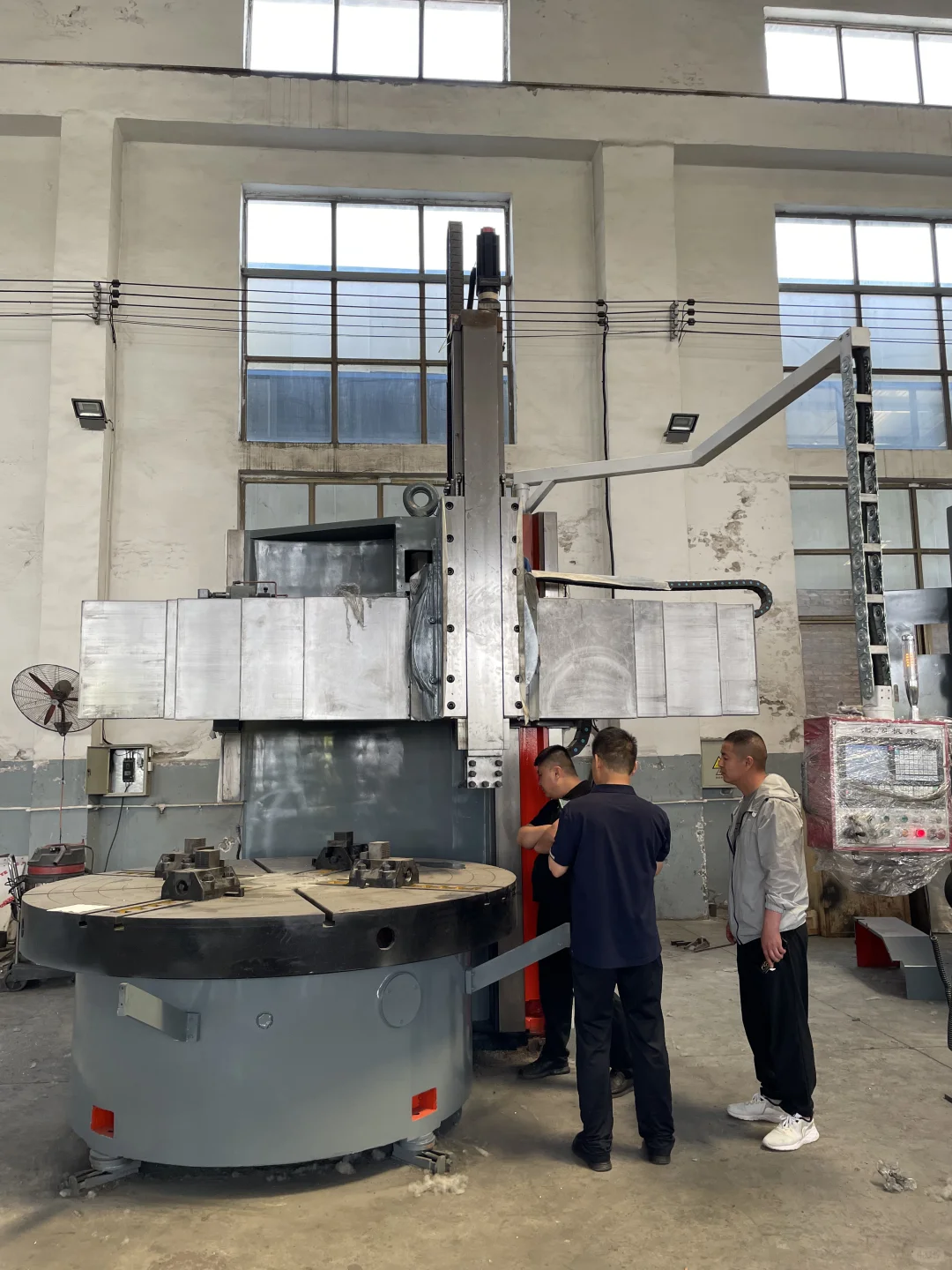 客户来工厂试机！原来好设备真的会自己说话