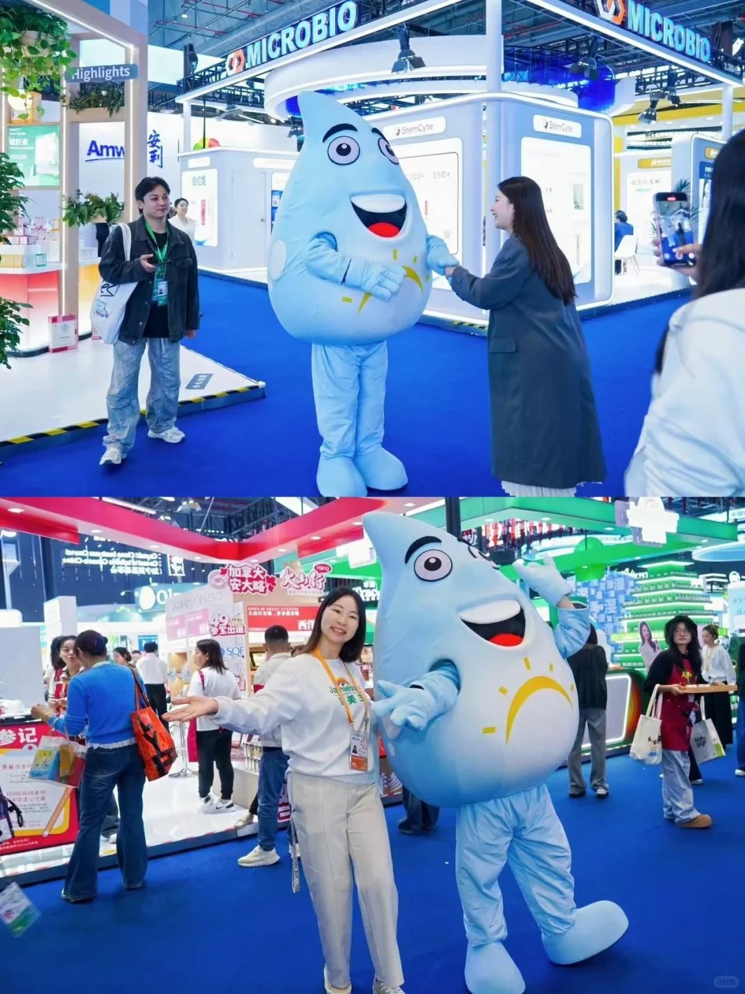 上海进博会遇到老朋友了