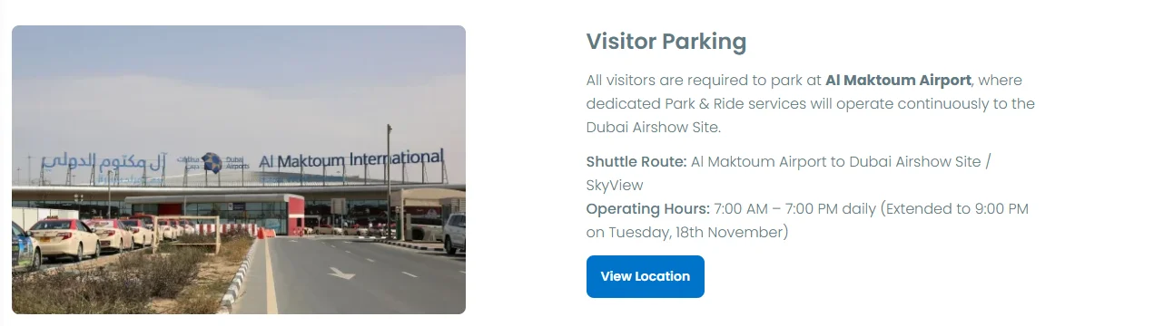 迪拜航展的公共交通和往年不一样,大家避雷