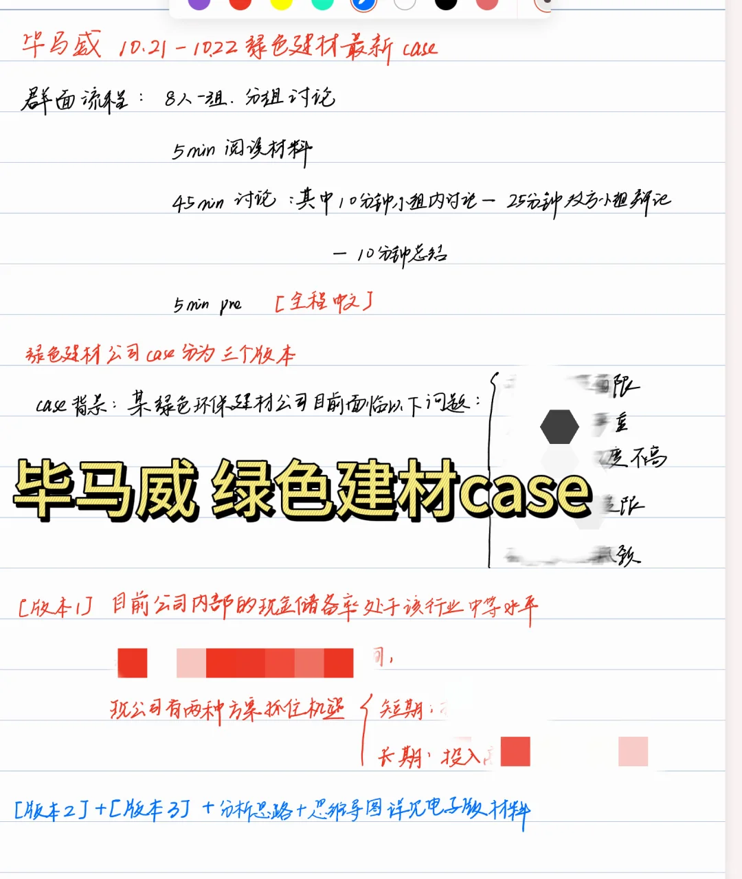 毕马威26届群面绿色建材面经