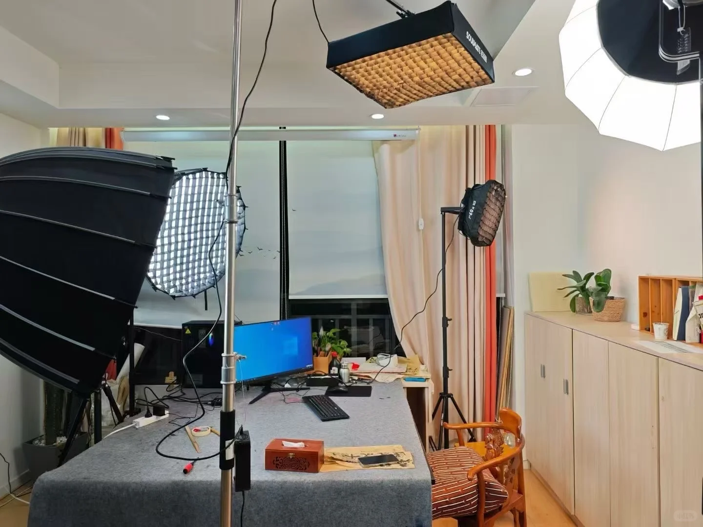 想搭建专业带货直播间，设备可以这样租！