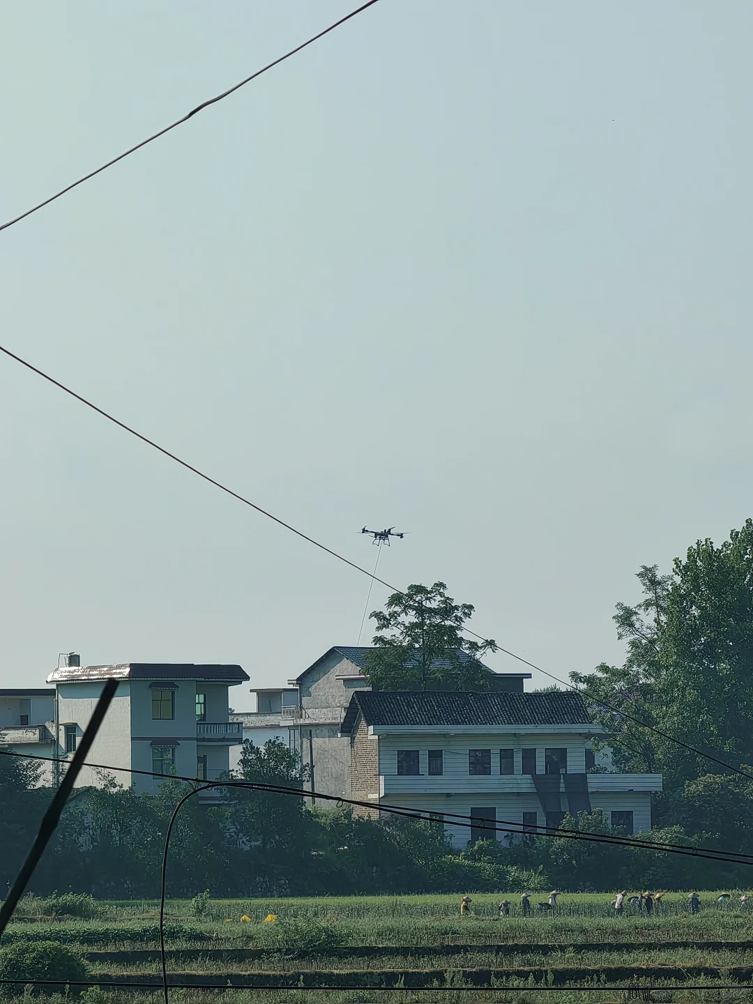 回老家竟然看到农用无人机????