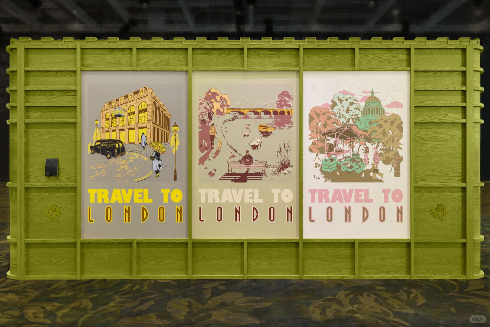 进博会观察? 解码Burberry时钟车站与互动