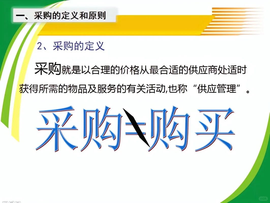 超全采购管理PPT、教你如何做好采购