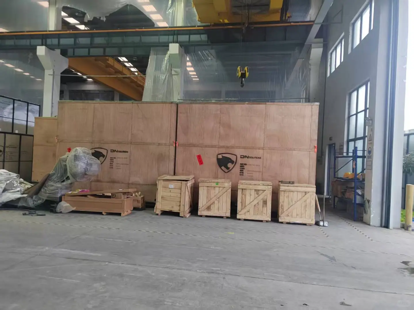 又有几台斗山设备落地！