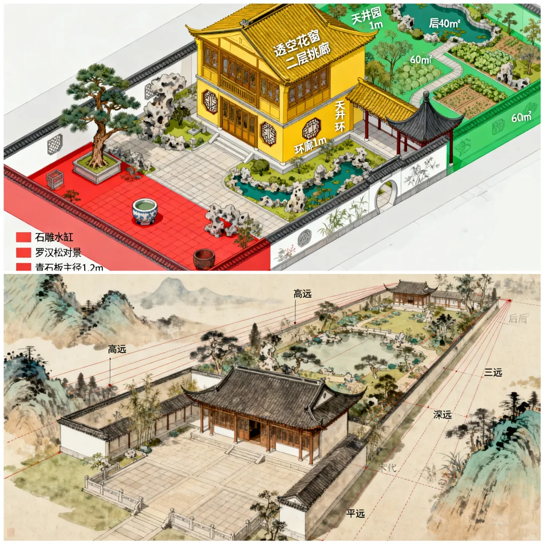 如果！我有300平米的农村小院！