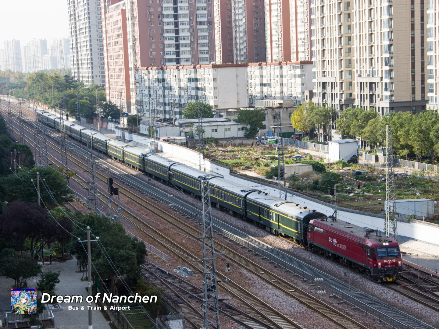 郑州铁路枢纽-西陇海+郑荥联络线 随拍