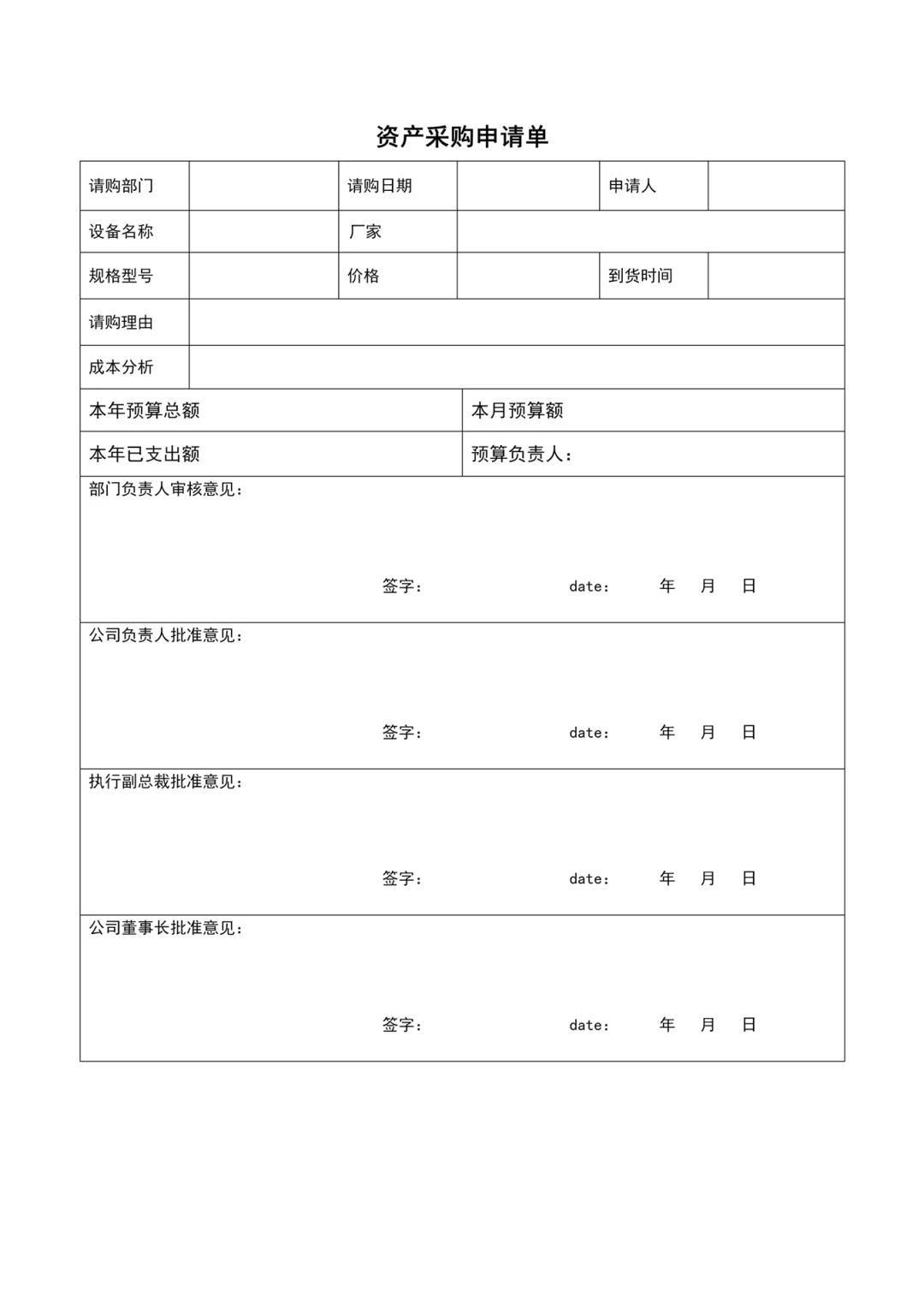 采购必备的采购管理制度