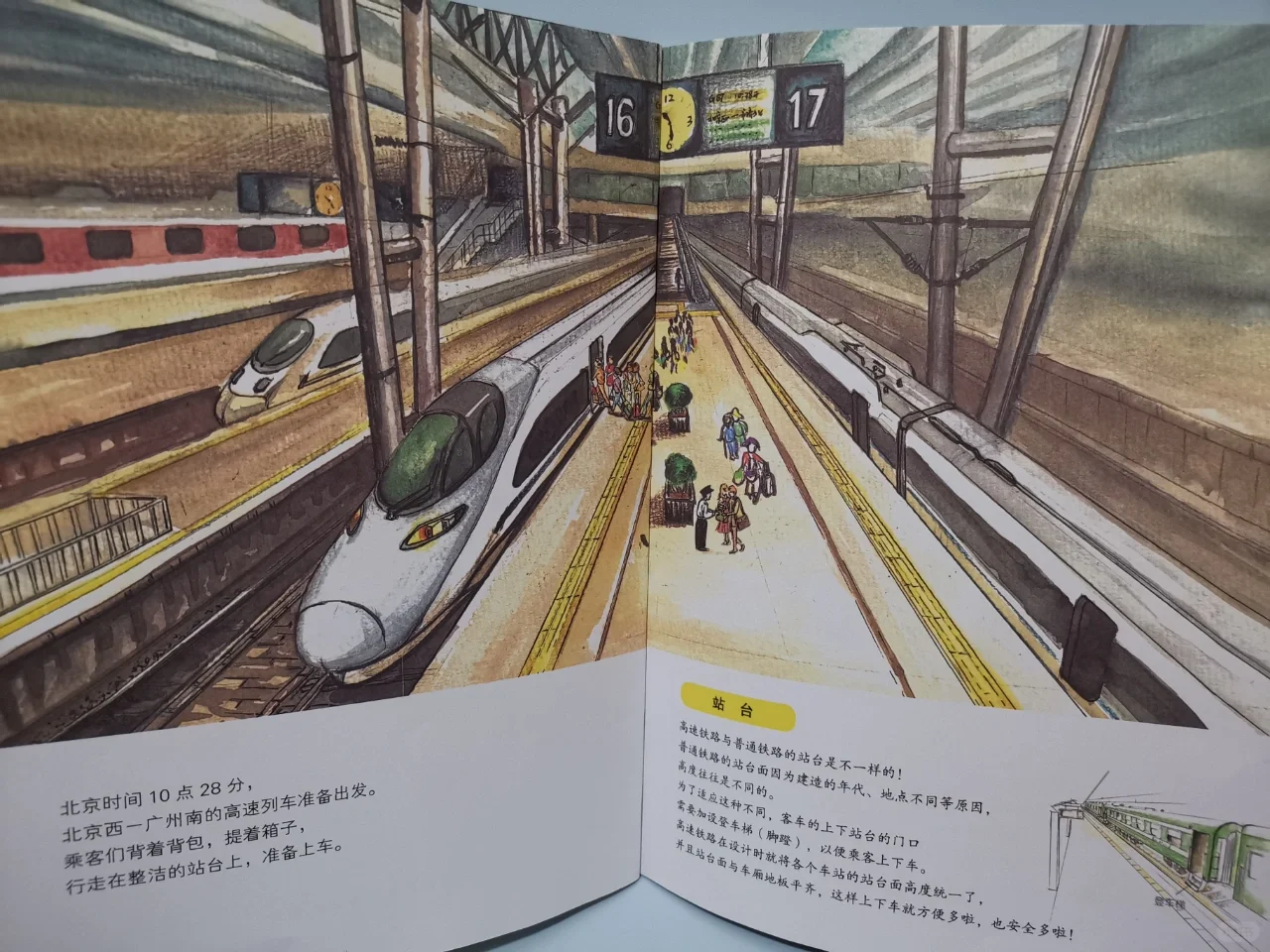 绘本|致敬中国力量?-高铁出发了