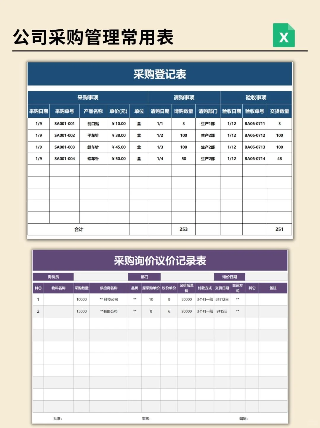 采购管理必备！打造高效精准的采购管理！