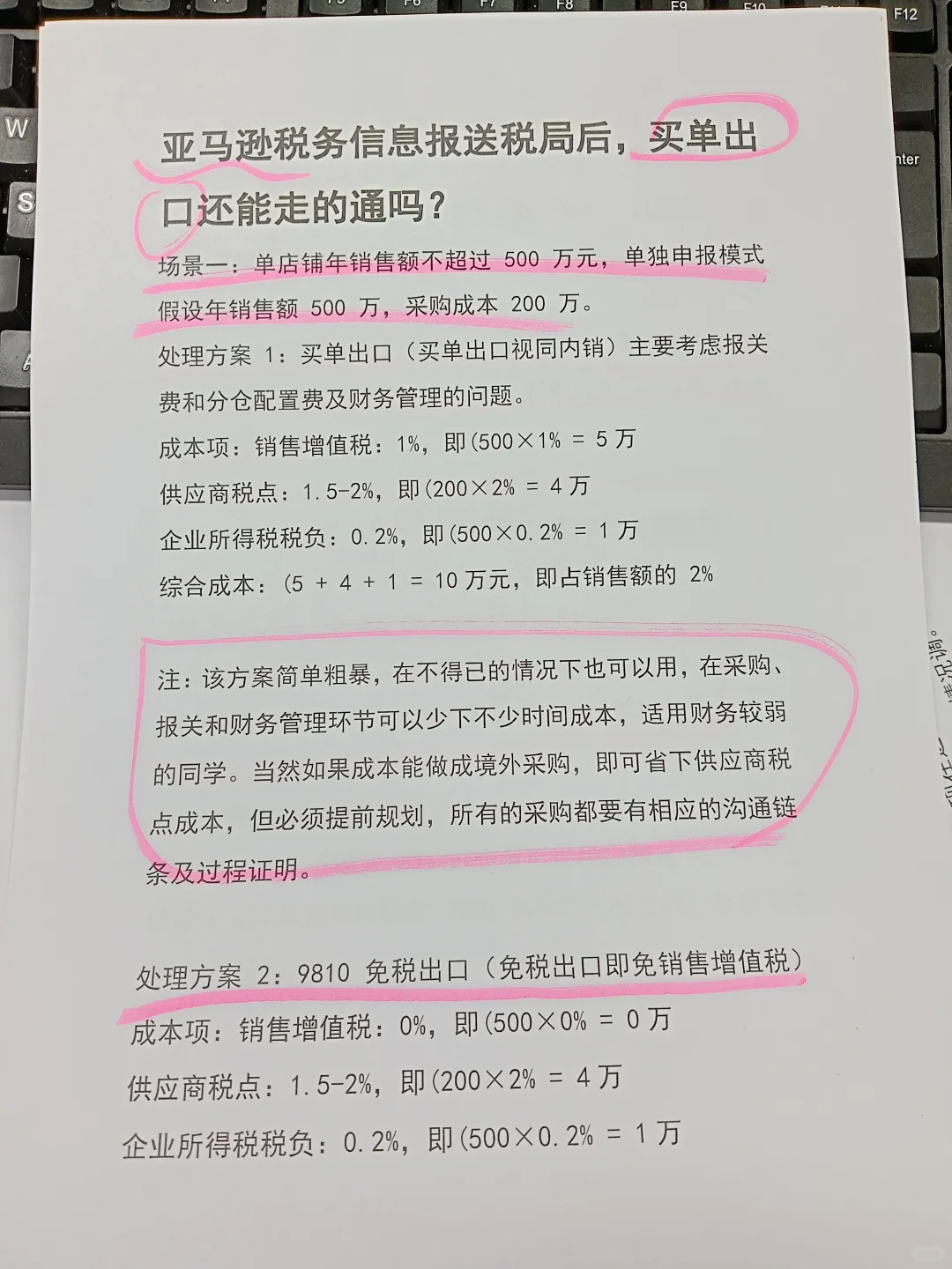 亚马逊信息报送后,买单出口还能走通吗?