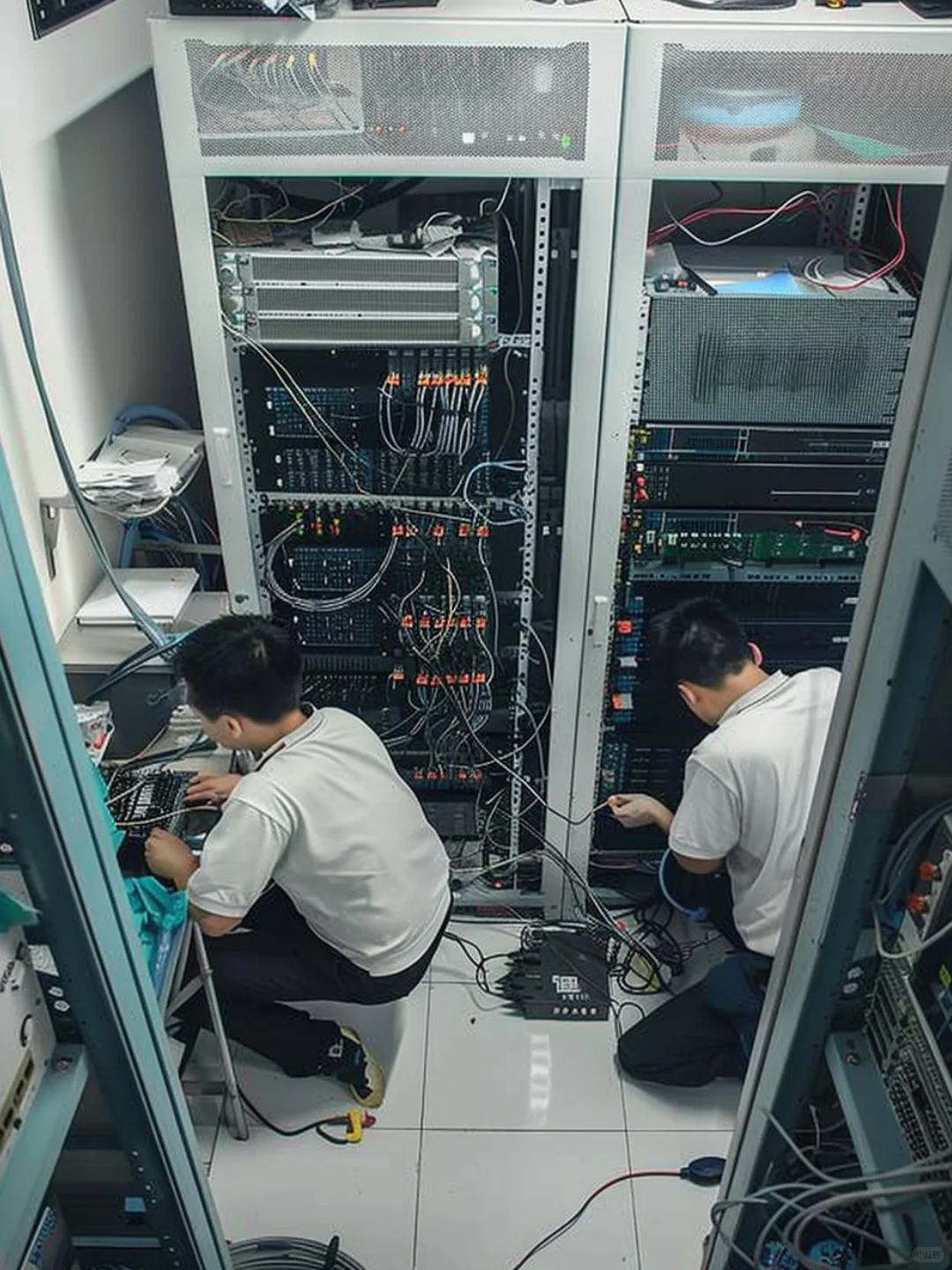 佛山市传统媒体公司机房设备搬迁项目