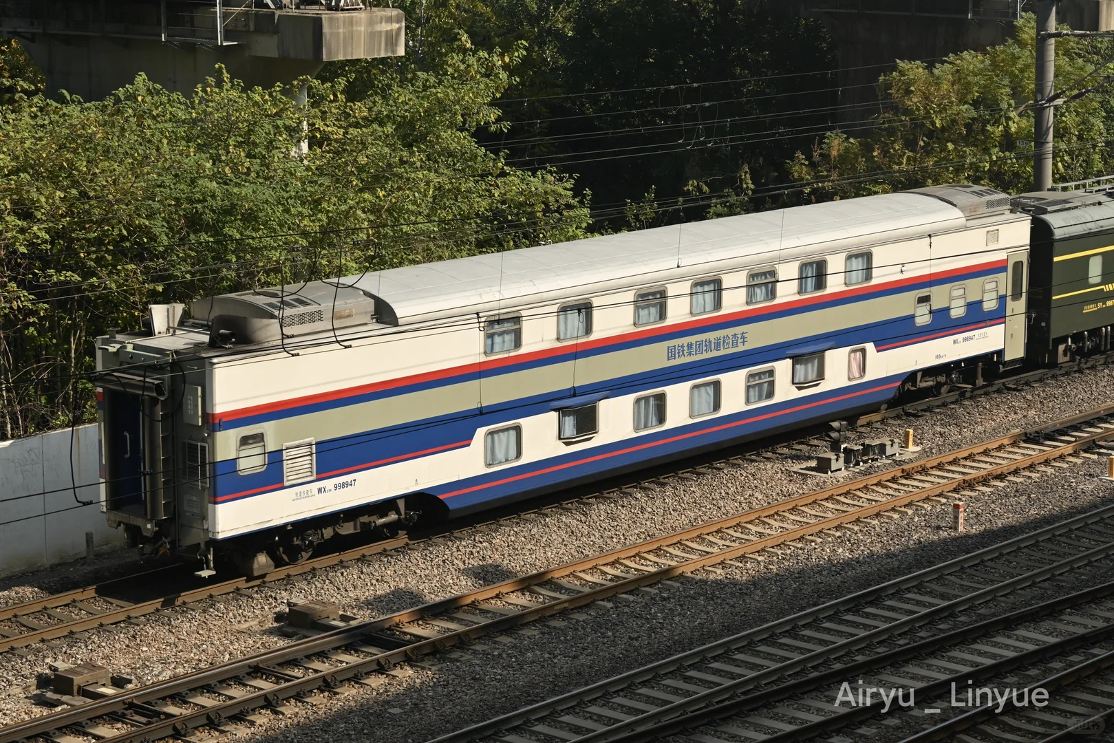 国铁集团双层轨道检查车