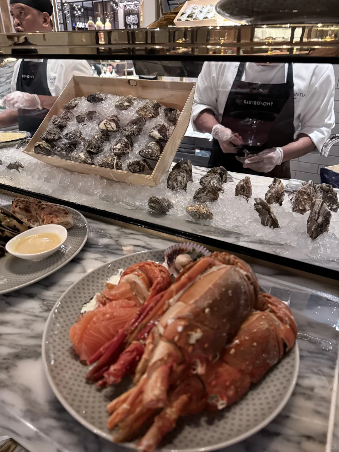 在迪拜把海鲜吃回本了