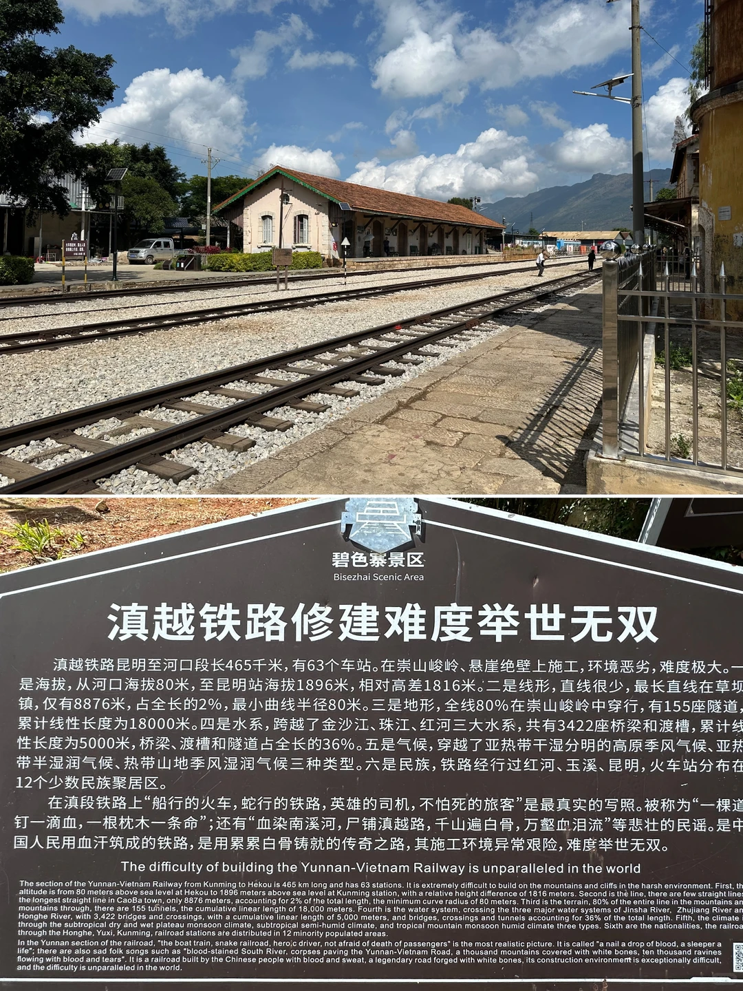 蒙自——滇越铁路碧色寨站