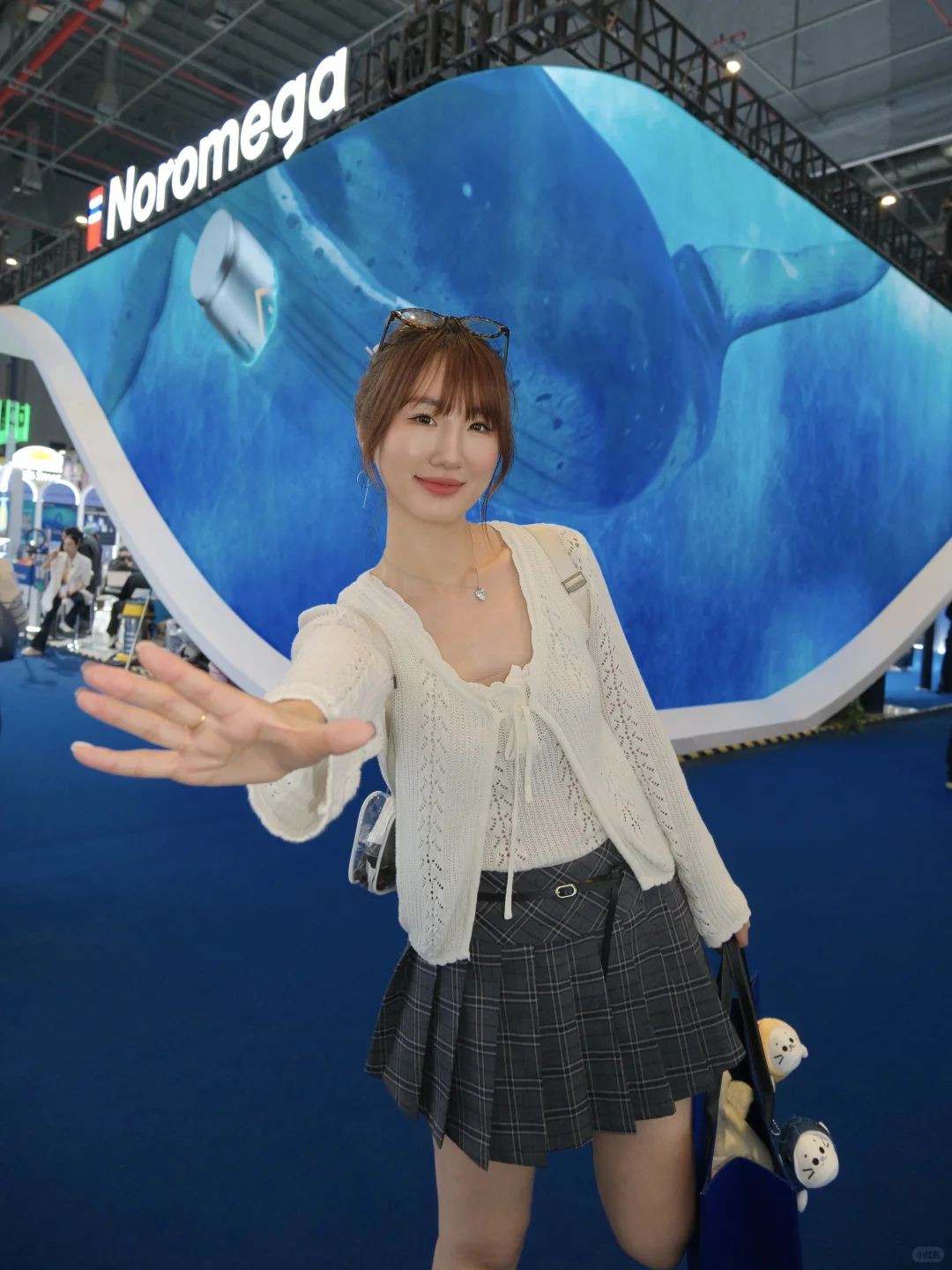 老天奶!在进博会遇到张静初推荐的牌子了!