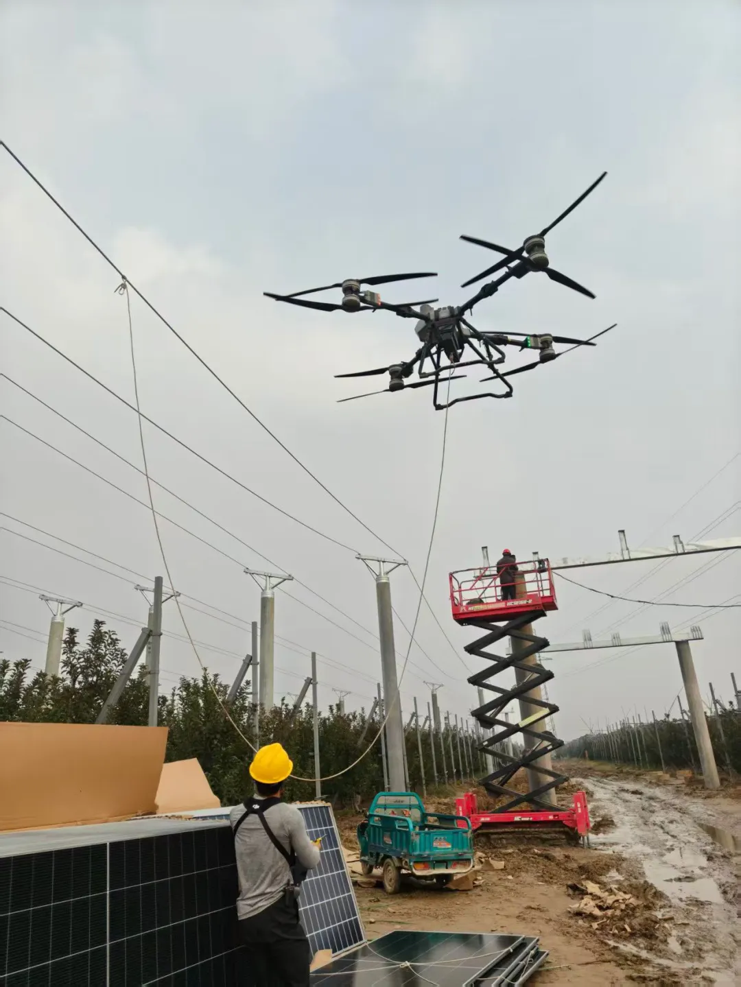 飞机不听话，把他拴起来