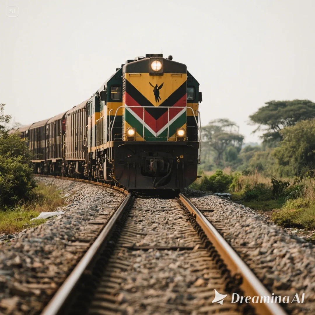 《非洲-坦赞铁路》中国建造的旅行工具