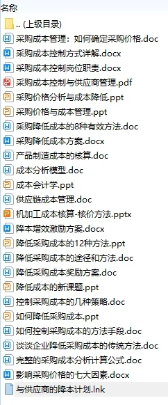 新来的采购总监好厉害！