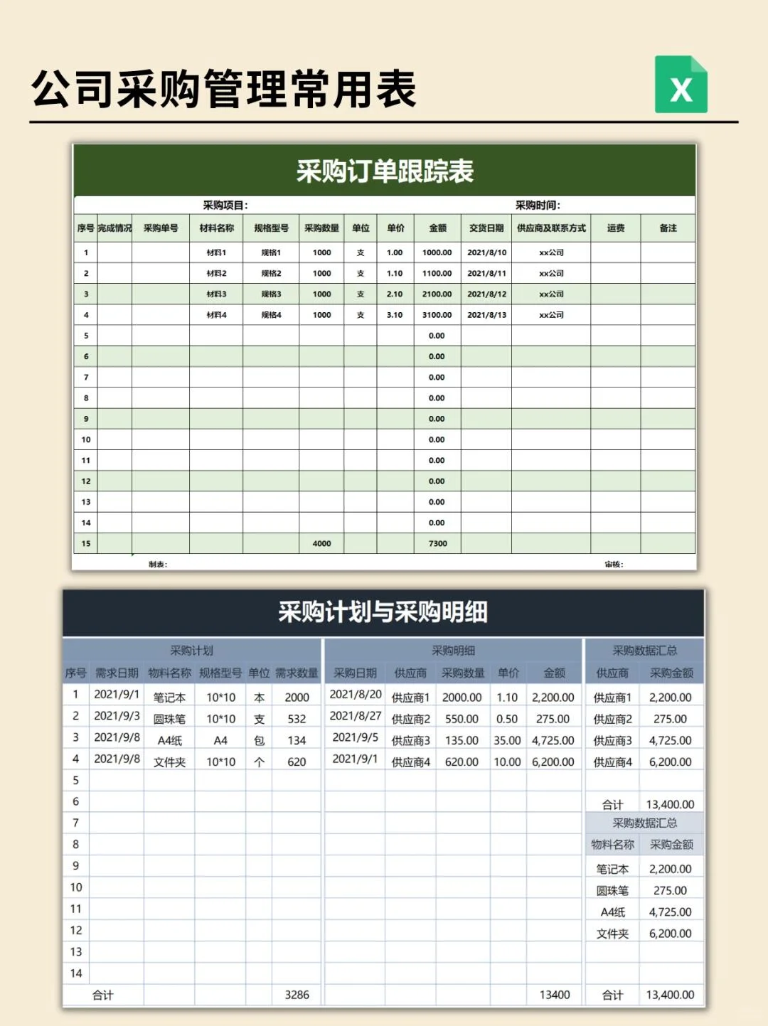 采购管理必备！打造高效精准的采购管理！