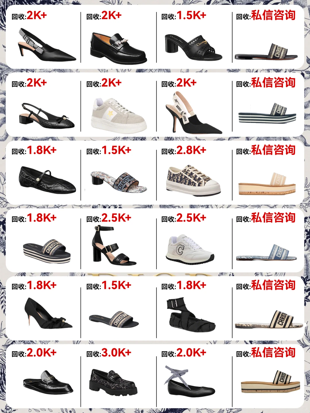 Dior 鞋子行情飙升?保值界的 “风向标”