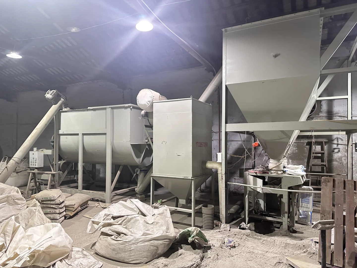 干粉砂浆生产设备低价出售