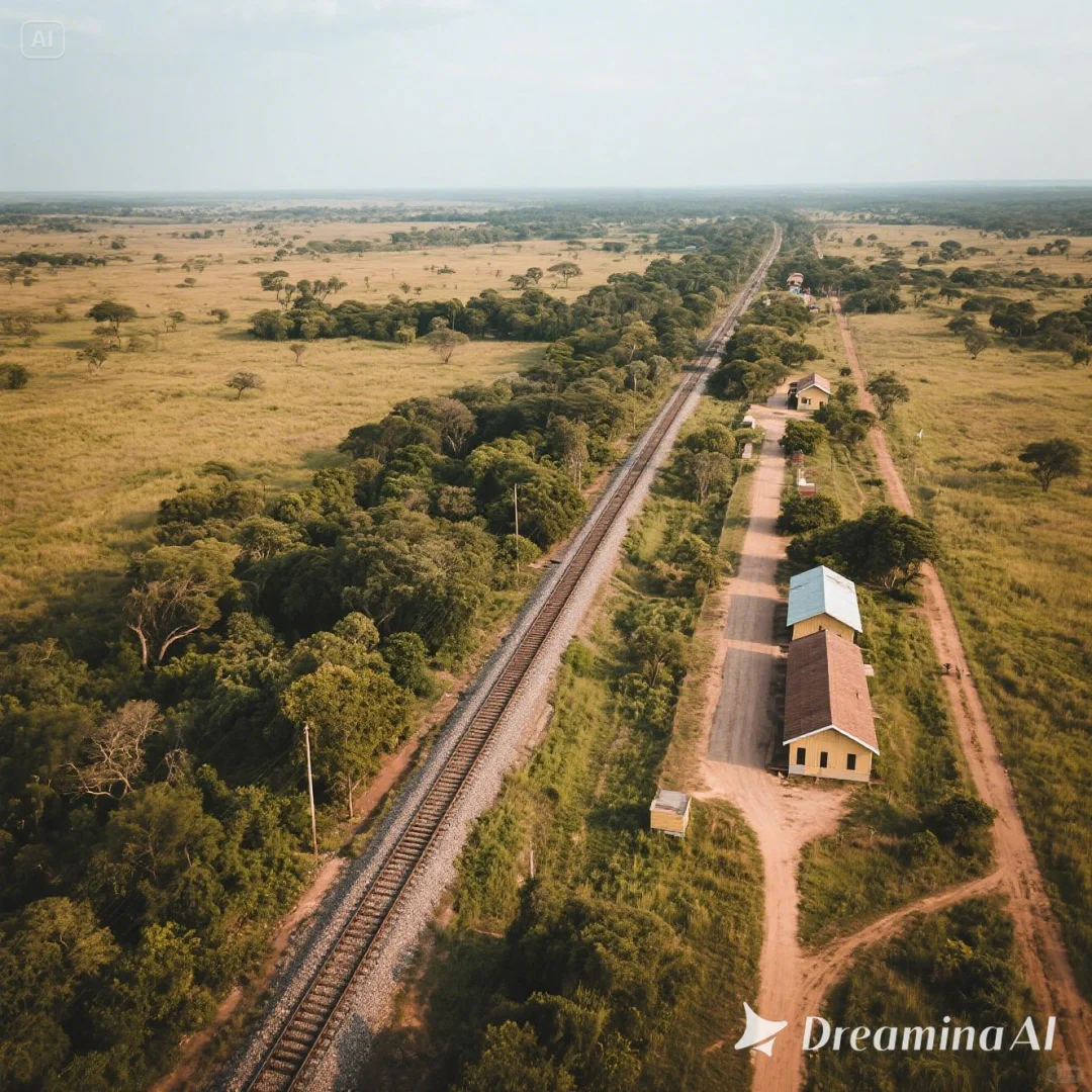 《非洲-坦赞铁路》中国建造的旅行工具