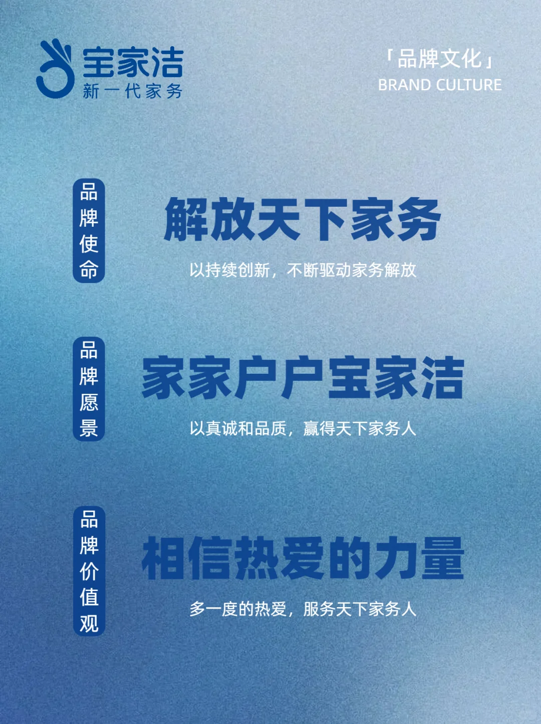 官宣丨宝家洁品牌号正式成立了