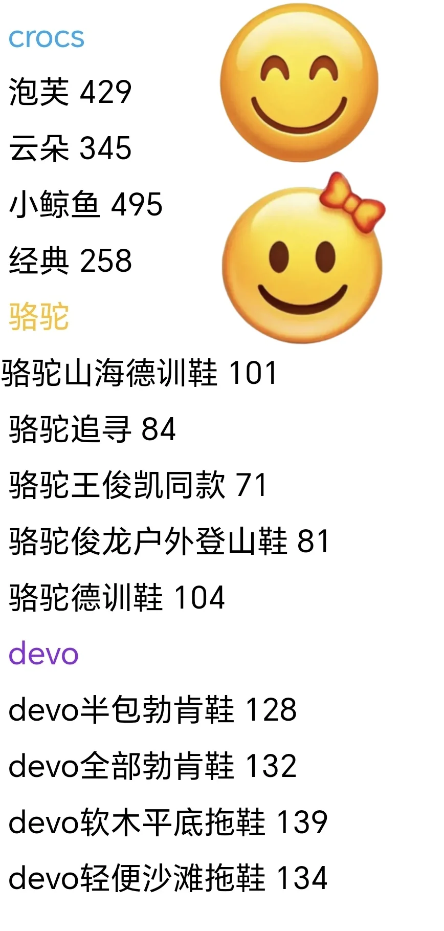 双十一鞋子价格吐血大整理