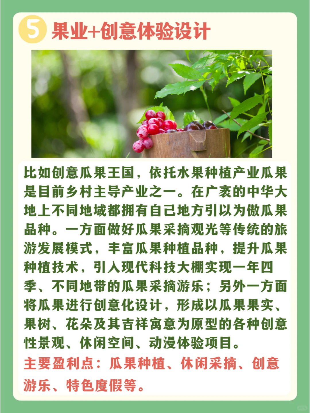 1+1>2,农业与旅游的十种混搭