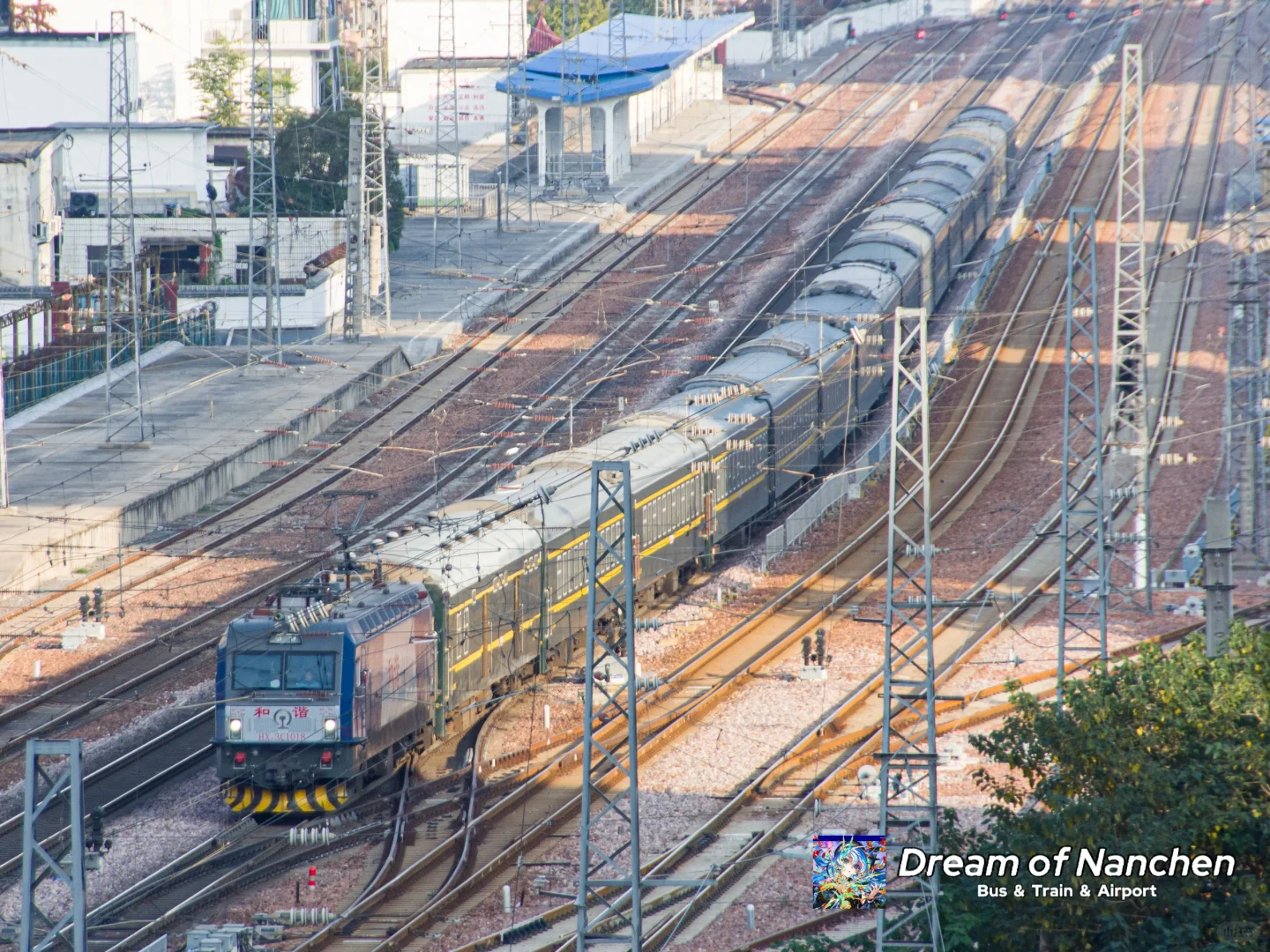 郑州铁路枢纽-西陇海+郑荥联络线 随拍