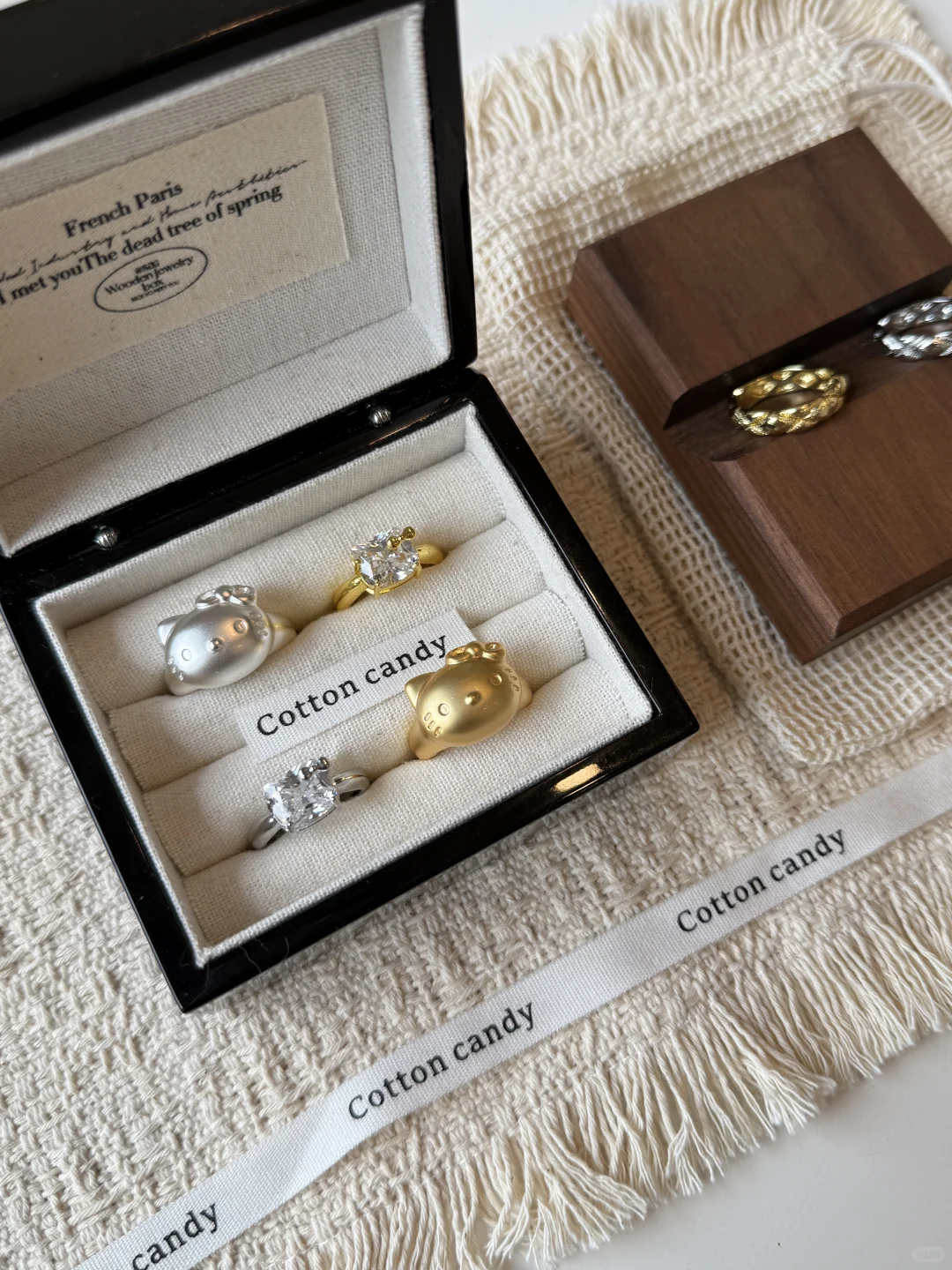 谁能拒绝kitty戒指的可爱暴击?️