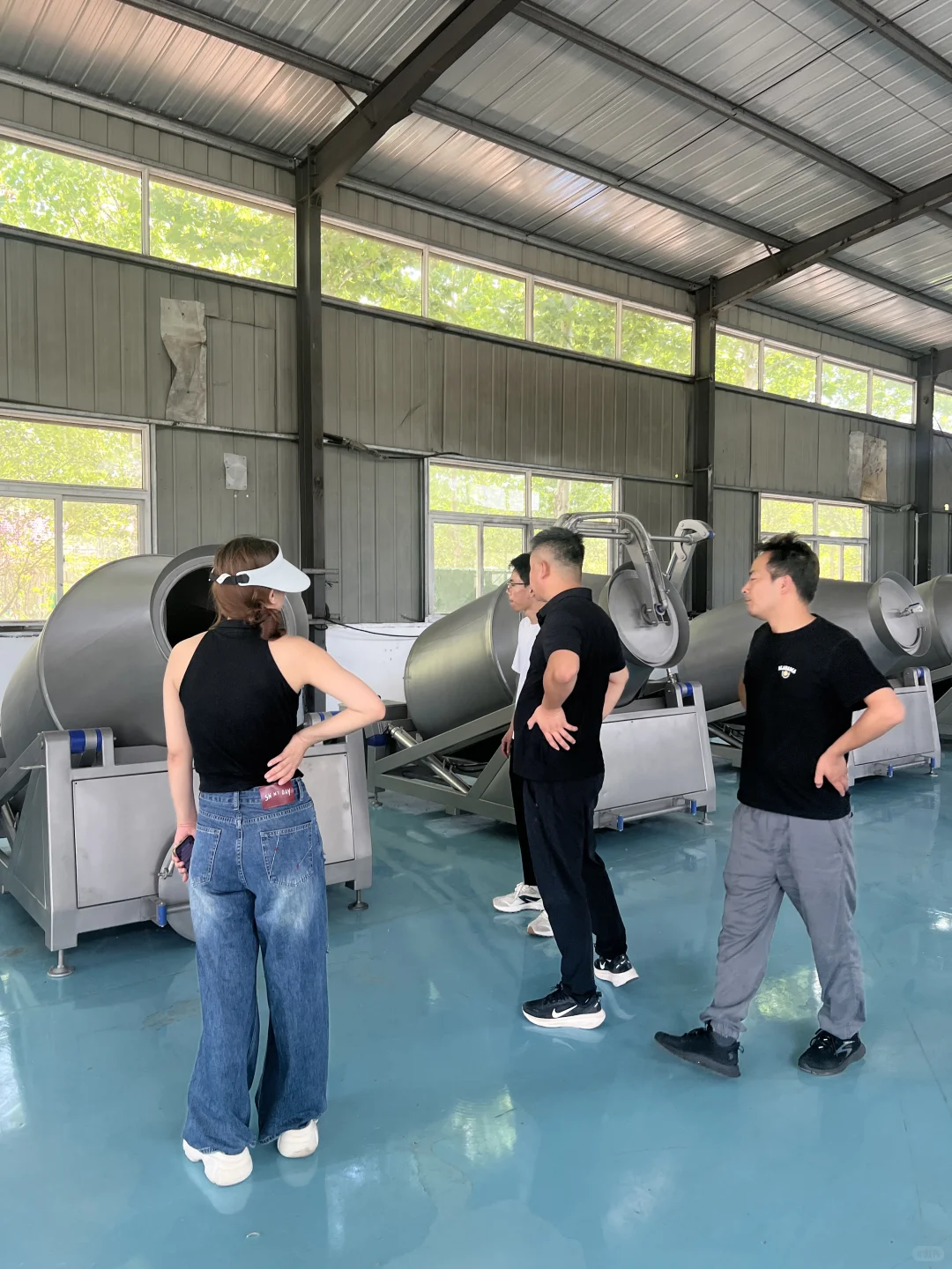 客户又来我们公司参观啦