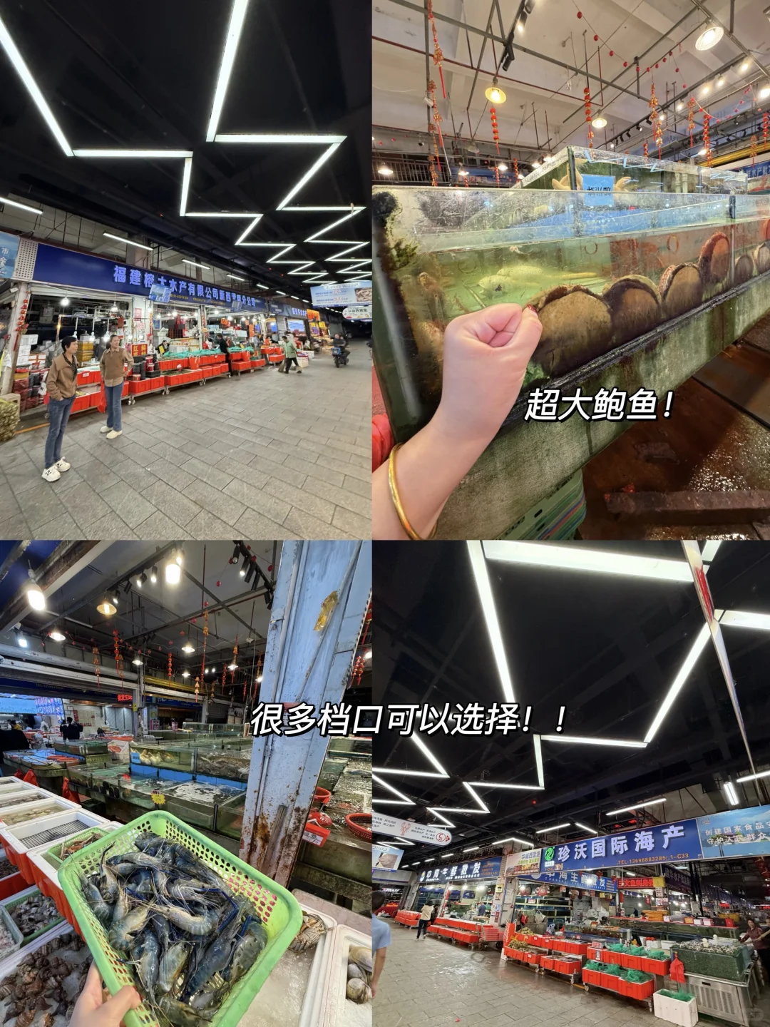 福州终于开了！！！50000㎡海鲜批发市场！！