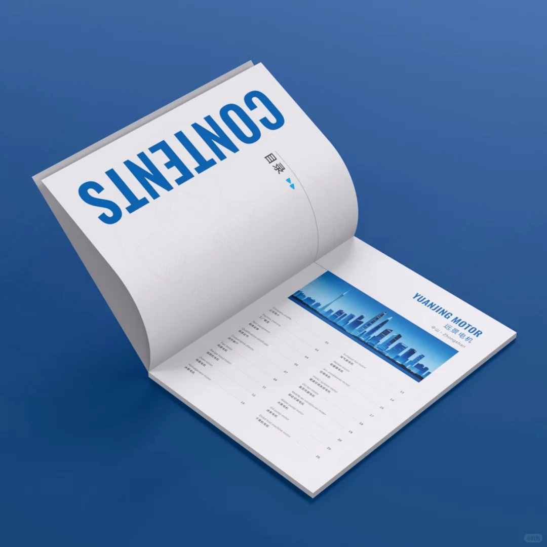 家电电机展会画册及海报设计