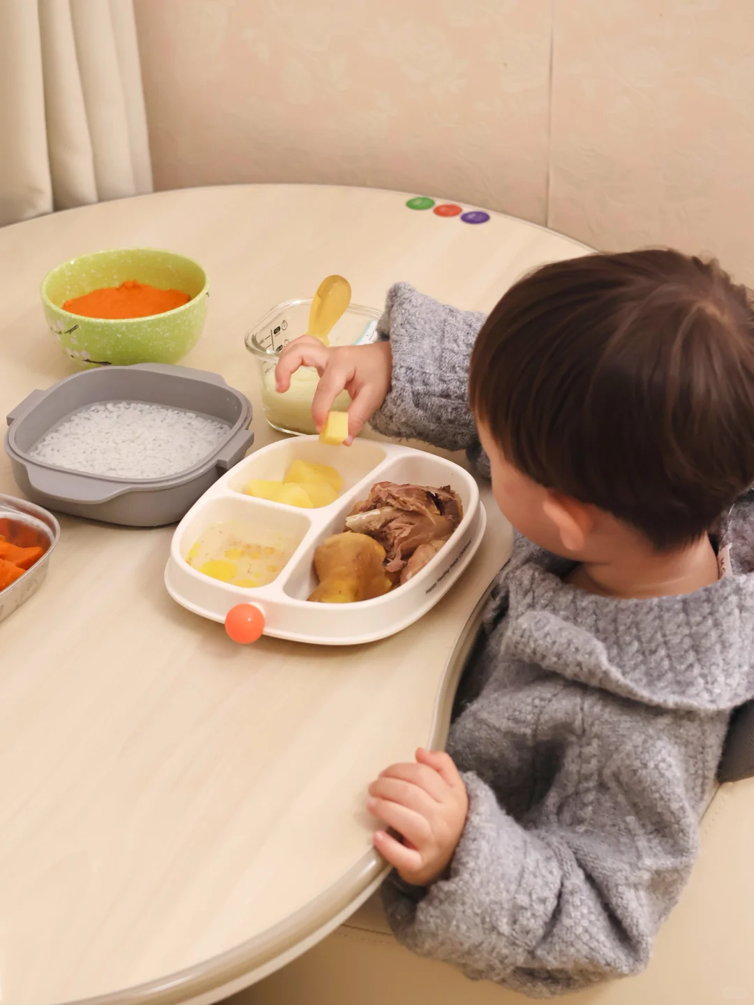 挑战用一台摩飞辅食机做各种宝宝辅食