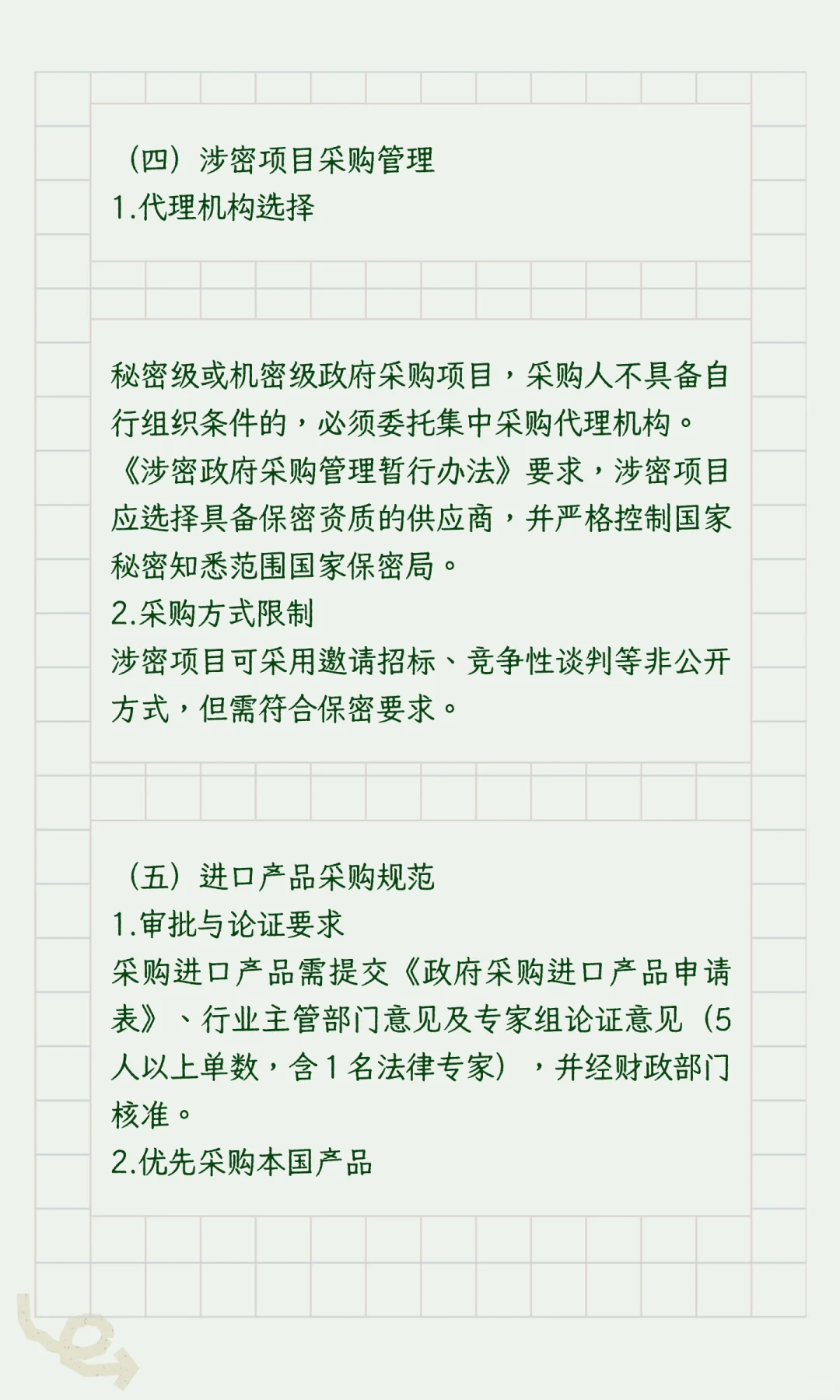 政府采购“负面清单”（执行采购阶段）