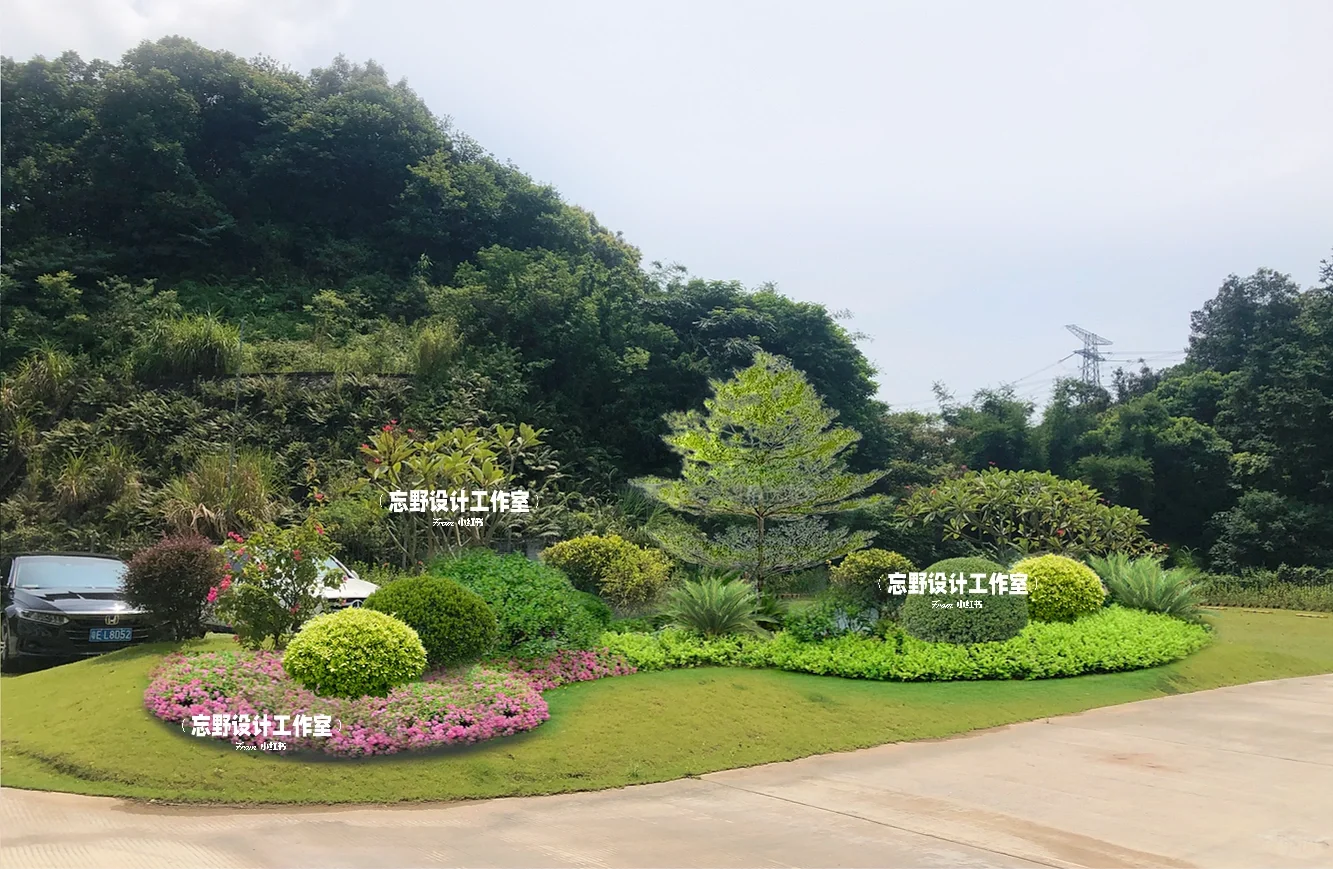 常绿低维护植物组团设计