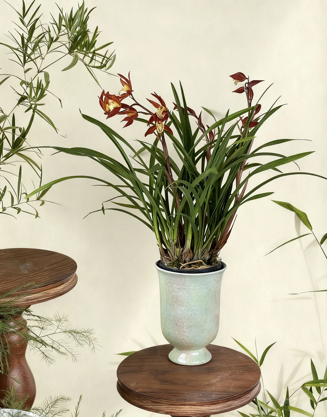 真的被这个兰花惊艳到了～～