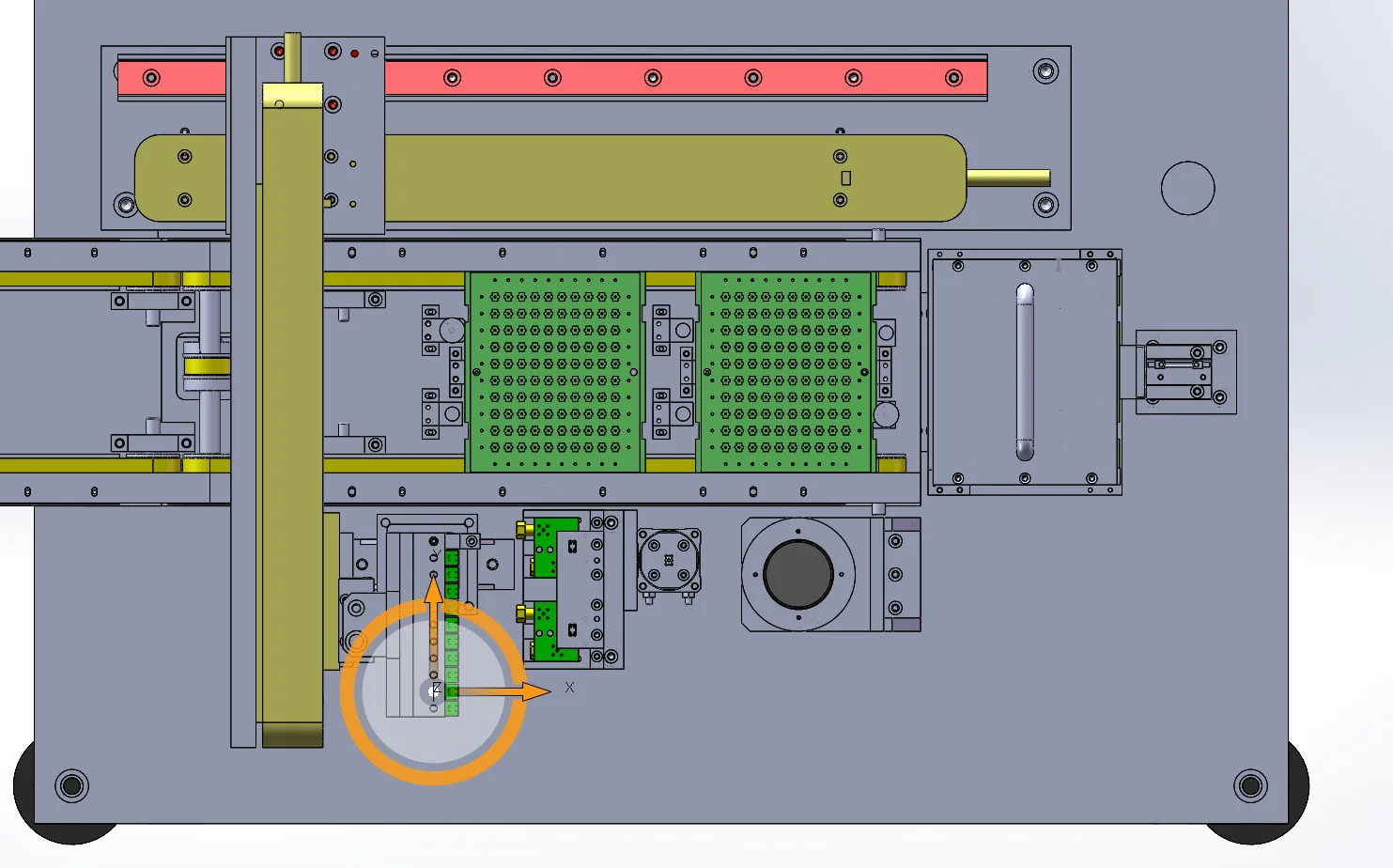 LED元件包装检测一体机设计