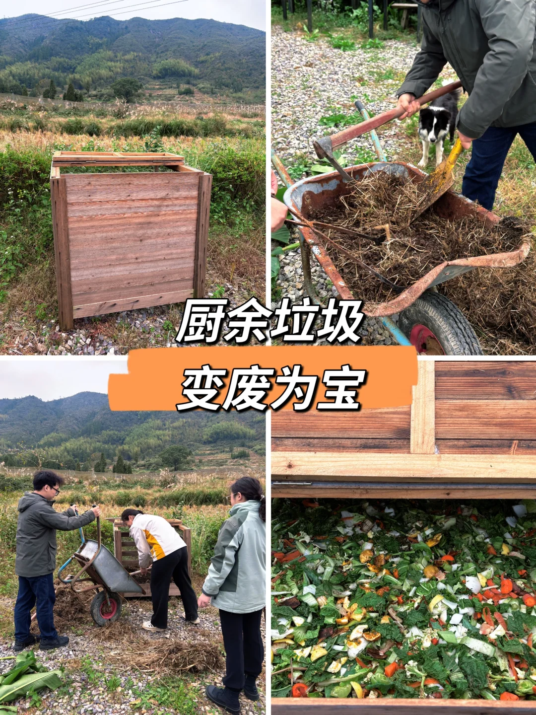 农场日记vol.6｜把厨余垃圾交给堆肥箱吧