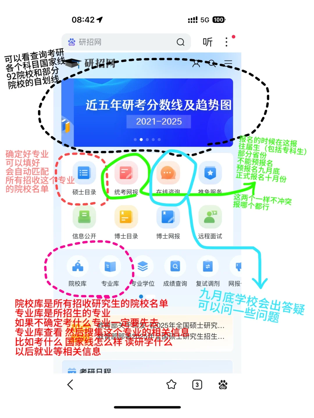 手把手教专科生考研怎么开始搜索信息